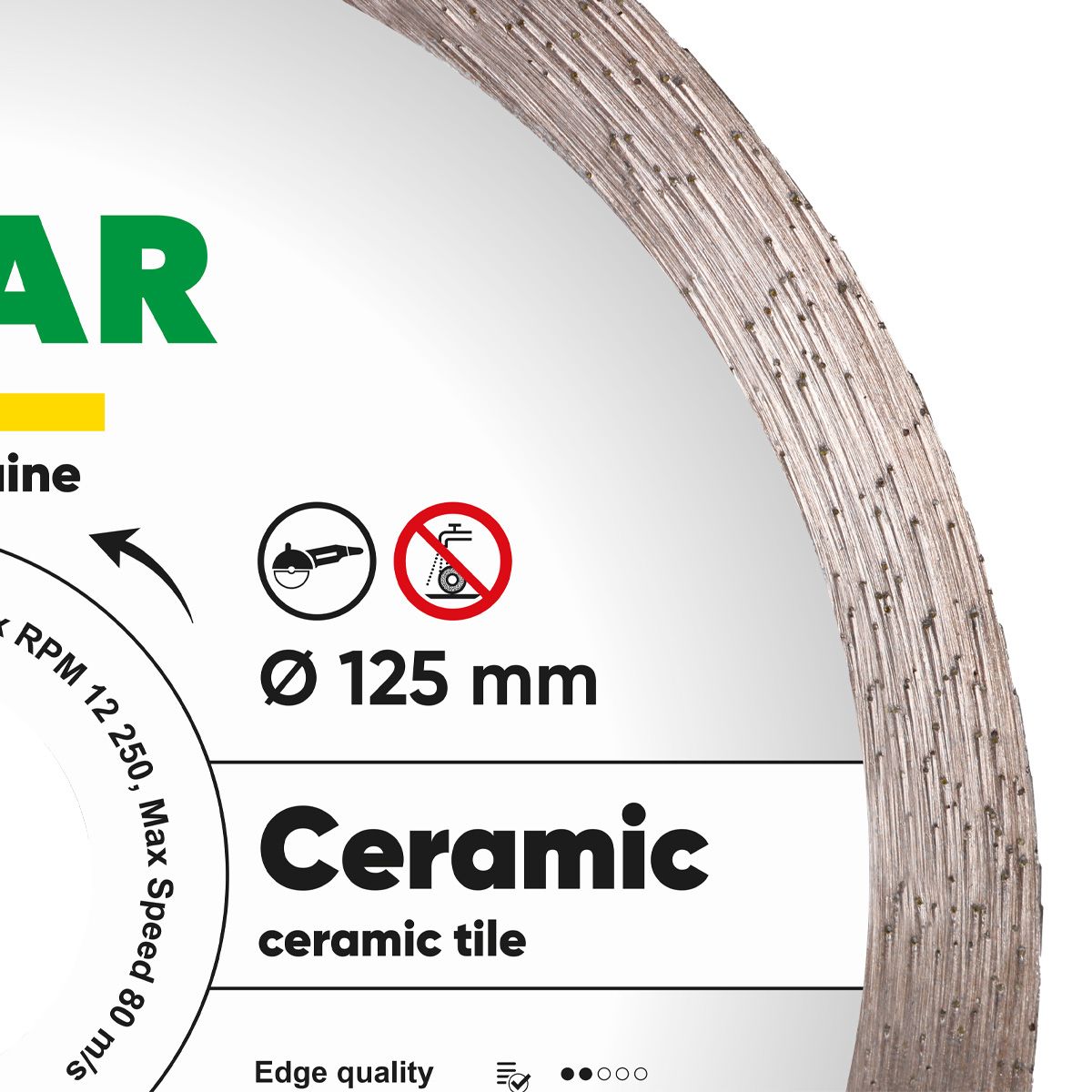 Диск алмазний для керам. плит 125 мм DISTAR Сeramics 125x22,3 (10170085073)