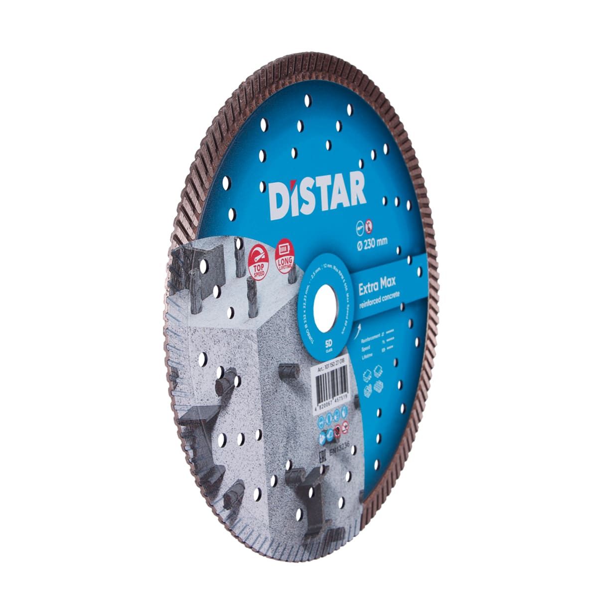 Диск алмазний Турбо 232 мм 5D DISTAR Extra Max Turbo 232x2,5x22,2 (10115027018)