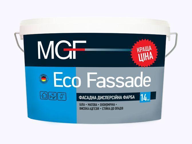 Фарба фасадна дисперсійна MGF Eco Fassade M690 10л