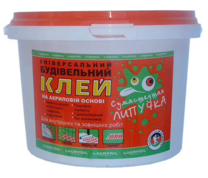Клей акриловий "Божевільна липучка" 1,2 кг