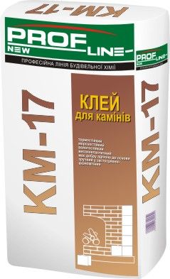 Клей для камінів та печей Profline КМ-17, 20кг
