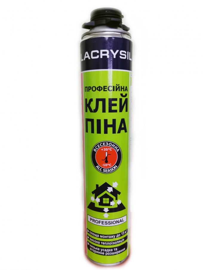 Піна-Клей монтажна LACRYSIL 800 мл (профі)